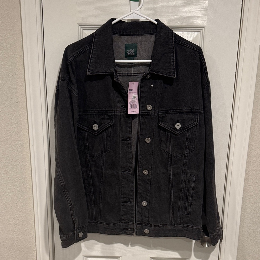 Wild Fable Charcoal Denim Jacket